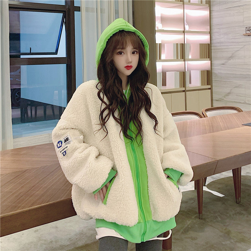 Junior High School Girls' Cute Down Padded Jacket