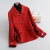 Women's Loose Large Size Autumn And Winter Thickening Double-sided Woolen New Coat