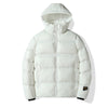 Solid Color American Loose Cotton Jacket With Hood