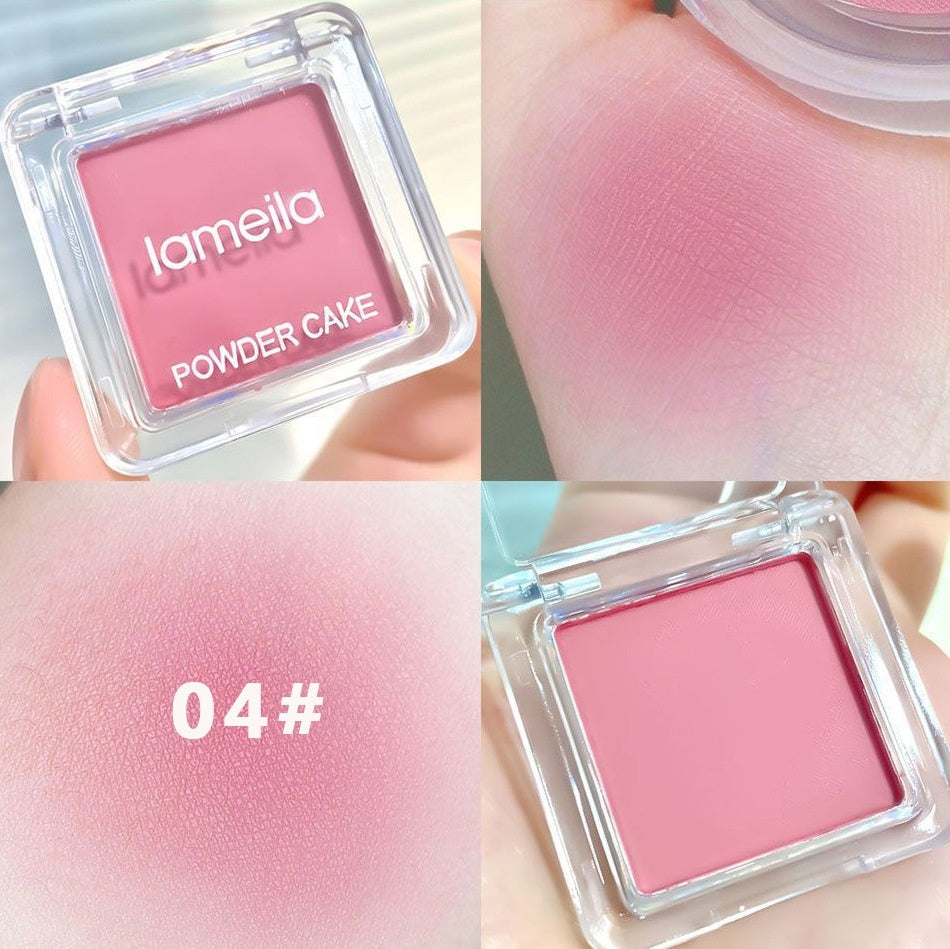 Monochrome Ice Cube Blush Ins Brightening Color Rendering Long-lasting Natural Delicate