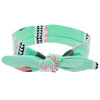 New Printed Children Diy Rabbit Ear Headband Parent-Child Suit