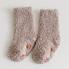 Warm Breathable Coral Fleece Children's Socks Candy Color Home Boy Girls Mid-calf Length Room Socks