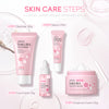 Sakura Skin Care Set 4-piece Set Cleansing Eye Cream Face Cream