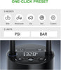 AMPBANK AT004 Smart Portable Tire Air Pump For Cars, Motorcycles, Bicycles And Balls With Pressure Gauge And LED Screen For Fast Inflation