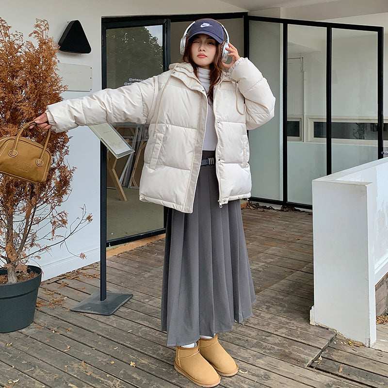 Women's Two-piece Down Jacket With Detachable Sleeves