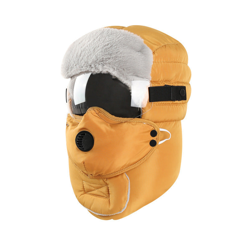 Men And Women Cold Protection In Winter Earflaps Warm Thickened Hat