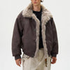 Niche Cool And Handsome Mountain Vulture Niche Retro Large Plush Cotton Jacket