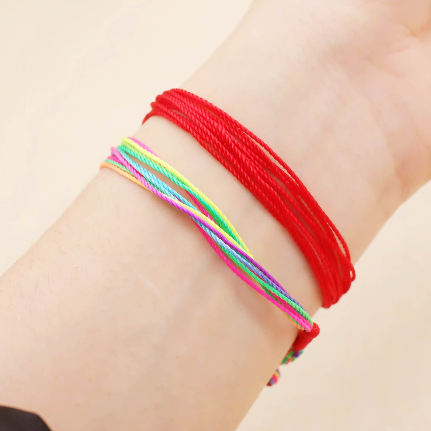 Children's Hand-woven Colorful Carrying Strap