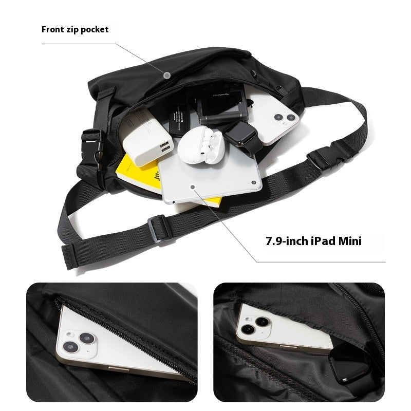 Men's Japanese Leisure Slanted Chest Bag