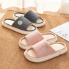 Household Spring And Autumn Indoor Home And Office Cotton And Linen Slippers