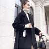 Double-faced Cashmere Coat Women's Mid-length Over The Knee