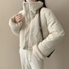 Female Lamb Wool Cotton Baggy Coat