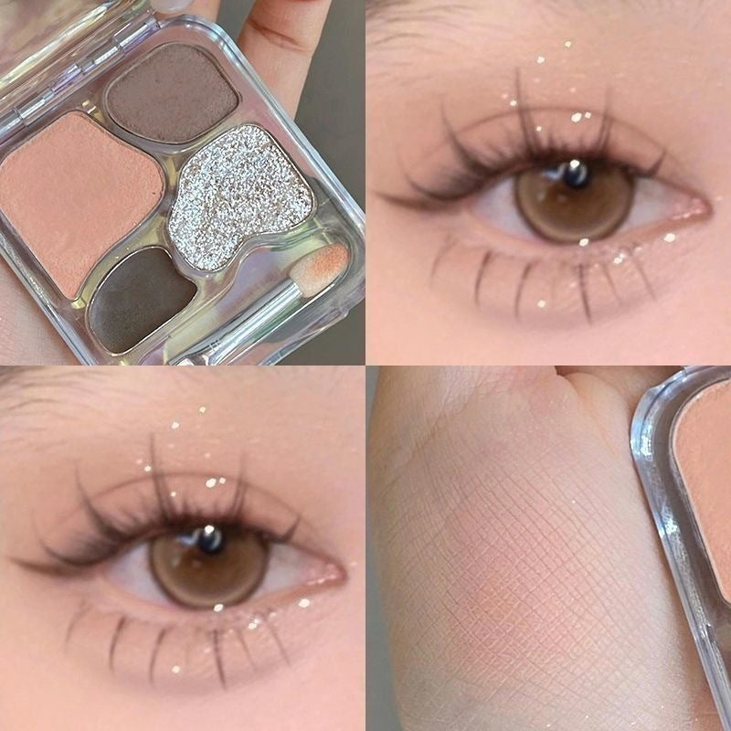 Four Colors Crouching Silkworm Rice Noodle Plate