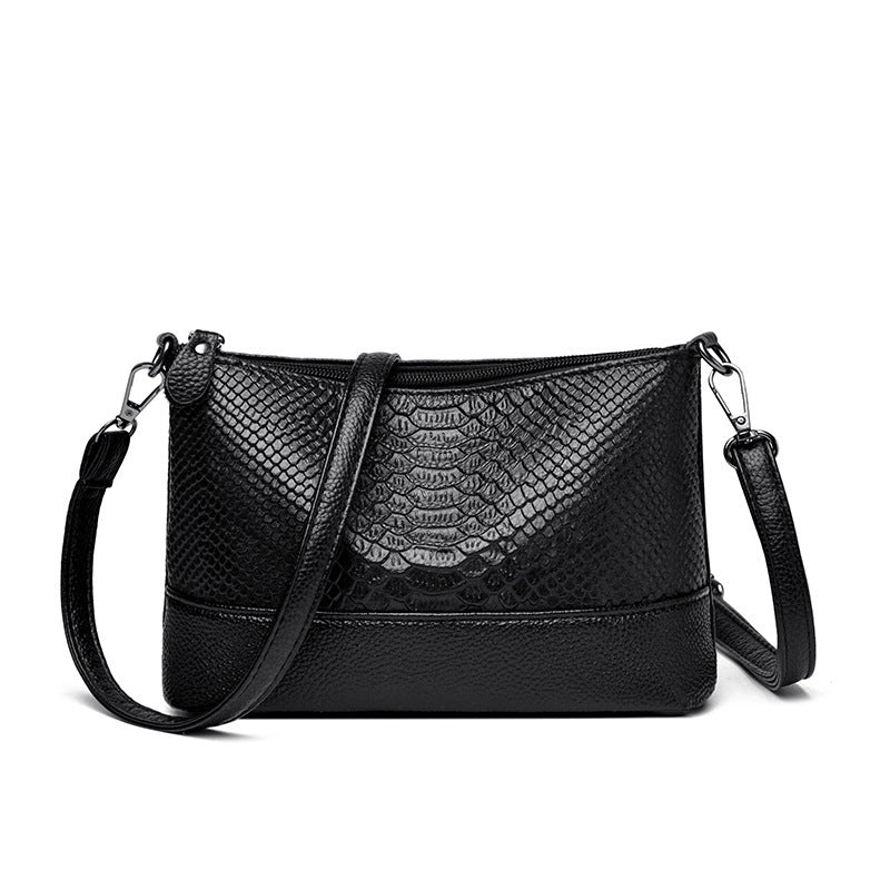 New Leather Fashion Niche Versatile Shoulder Crossbody Bag