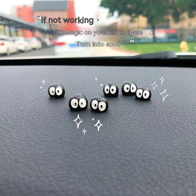 Car Black Briquette Decoration Interior Decoration Supplies