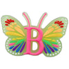 Letter Luminous Butterfly Shoe Ornament Shoe Buckle