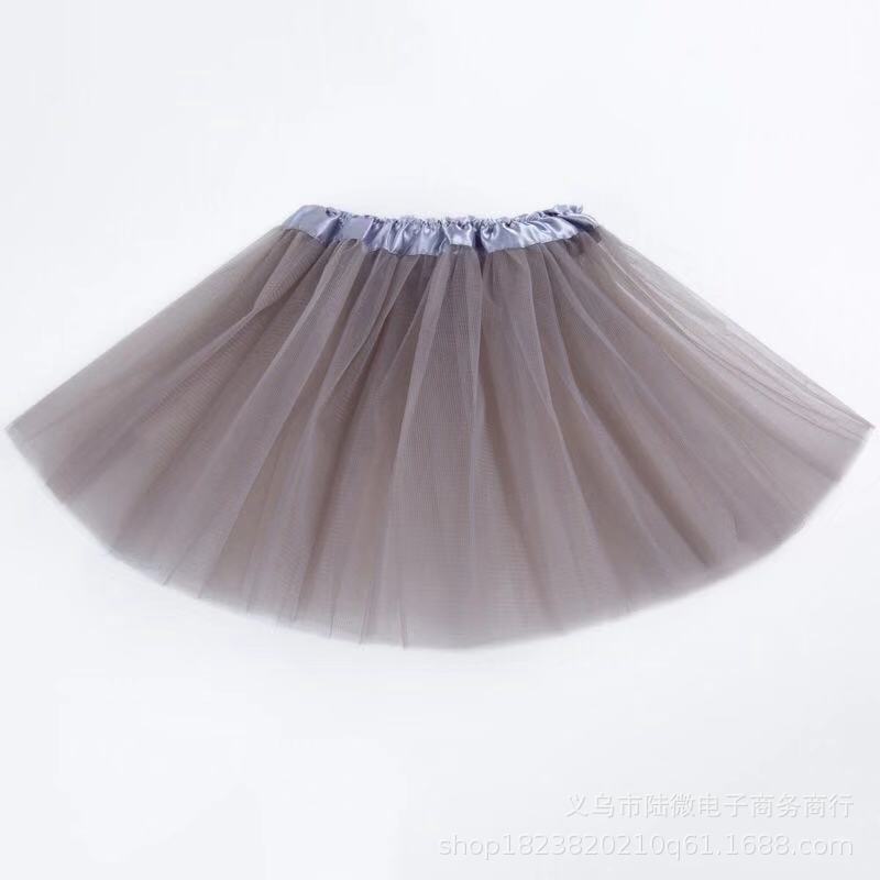 European And American Girls' Tutu Dress Princess Dress Three Layer Mesh Pengpeng Skirt Skirt Children's Ballet Dance Skirt Factory Straight