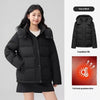 Warm Detachable Hat Cotton Jacket Short Coat