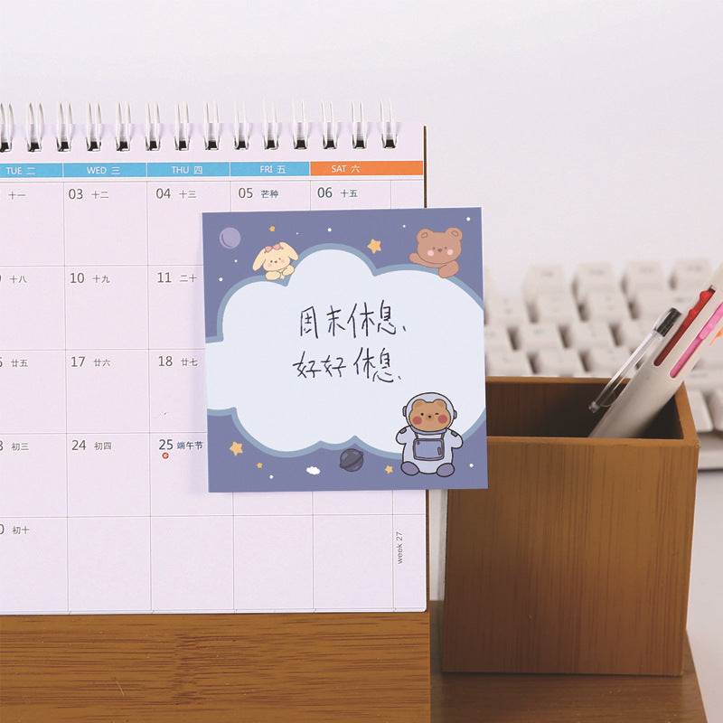 Cute Cartoon Soft Cute Bear Sticky Notes