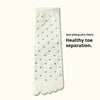 Summer Thin Women's Mid-calf Split Toe Toe Socks