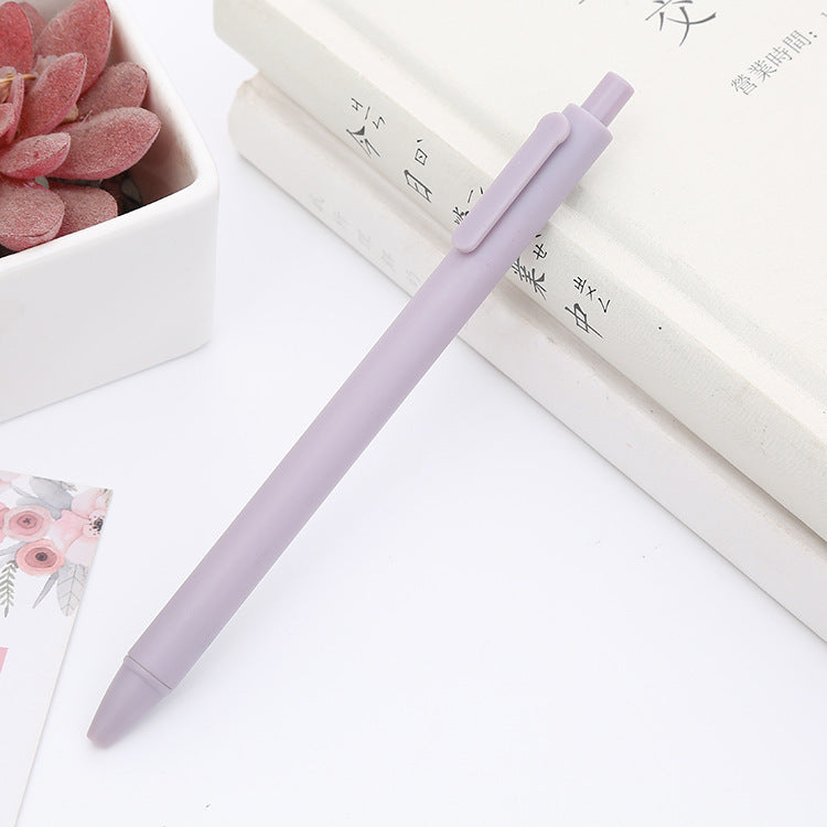 Morandi Macaron Press Gel Pen Learning Stationery