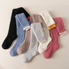 Coral Fleece Knee Socks Women's Autumn And Winter Warm Long Fleece-lined
