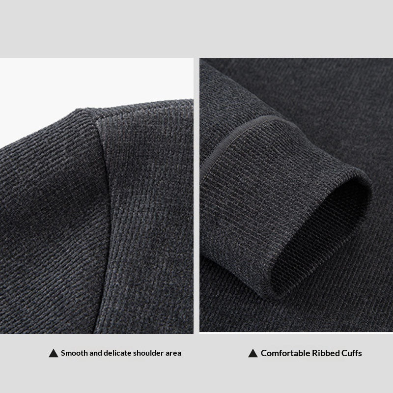 Polyester Autumn Men's Knitted Sweater