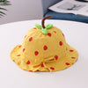Strawberry Leaf Baby Basin Hat