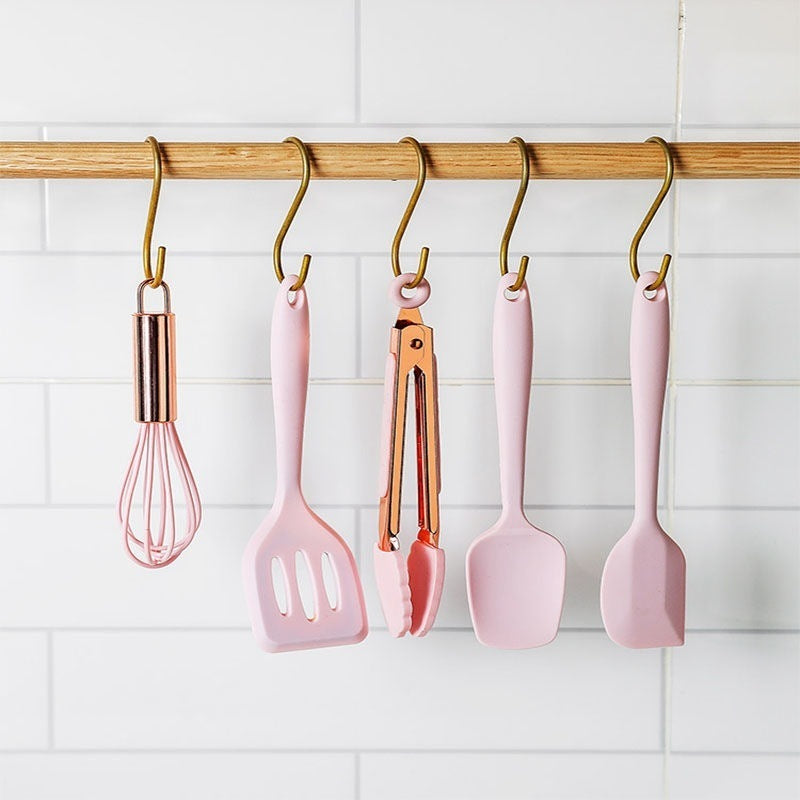 High Temperature Resistant Silicone Non-stick Pan And Small Spatula Kitchenware Set