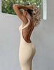 Backless Slim Fit Hip Spaghetti Straps Dress
