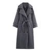 Women's Double-breasted Wool Coat