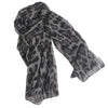 Printed Classic Leopard Pattern Flat Women's Toe Cap Scarf Silk Scarf
