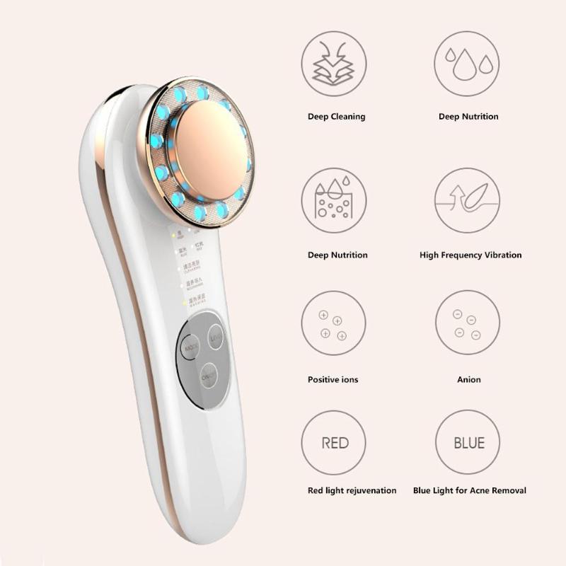 Facial lifting device IPL ion beauty instrument