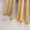5pcs Natural Bamboo Straws