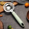 Household stainless steel egg white yolk separator