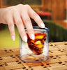 Skull Skull Double Transparent Glass