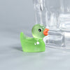 Resin Shrink Mini Little Duck Pendant