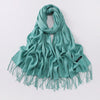 Autumn And Winter Cashmere-like Solid Color Long Scarf
