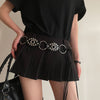 Vintage Flying Ring Design Lace-up Belt