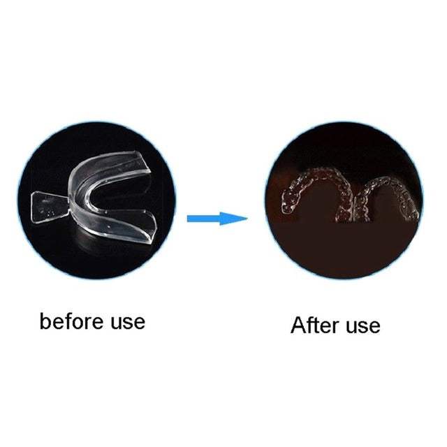 Dental tray thermoplastic silicone tray