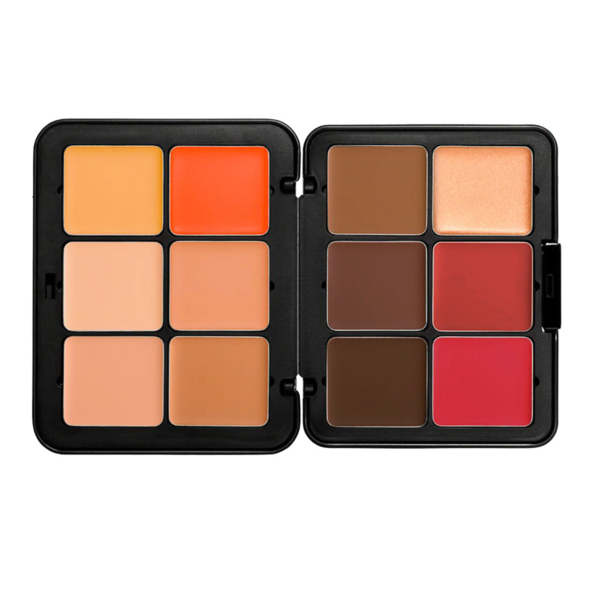 Cross-border TEMU Amazon Hot 12-color Blusher Plate Matte Shimmer High-gloss Multi-color Cream Blush Plate