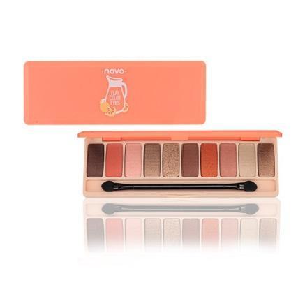 NOVO 10 Colors Matte EyeShadow Palette Family