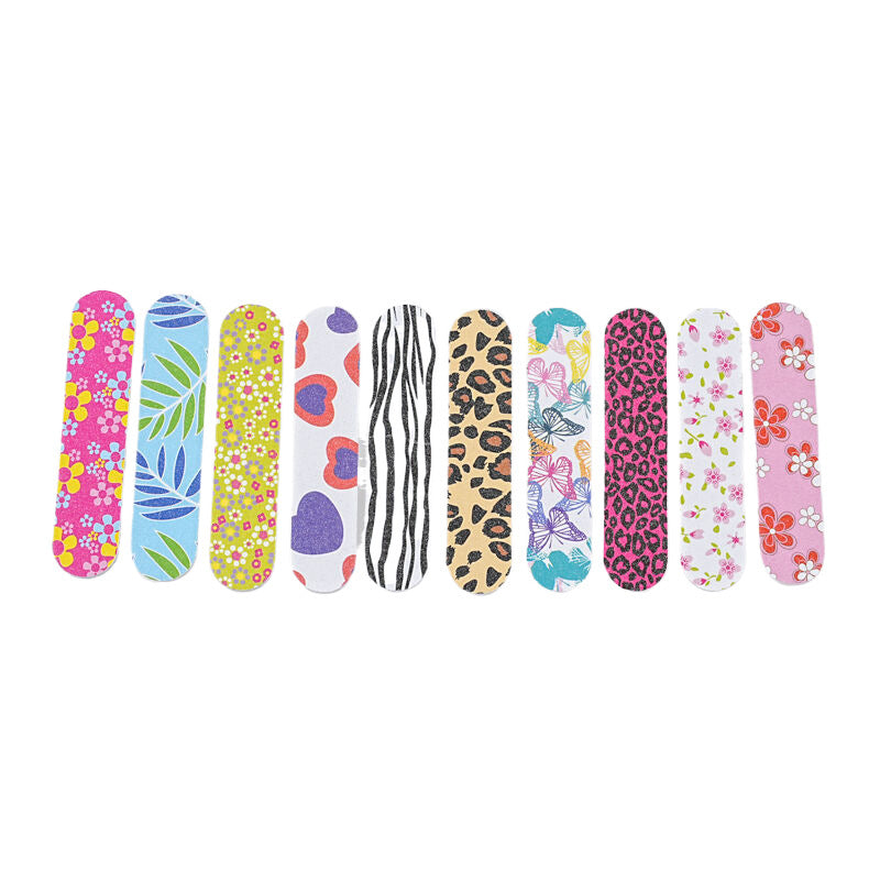 9cm Printed Nail File Color Pattern