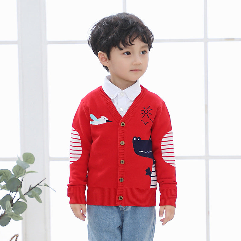 Boys cardigan sweater