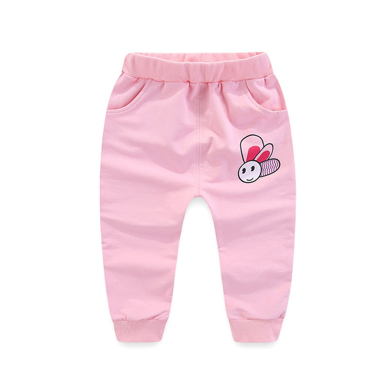 Girls Spring And Autumn New Long Sleeved Two Piece Suit