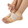 Half Mesh Open Toe Sports Ankle Support Foot Sock