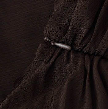 Summer Translucent Pleated Skirt