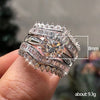 European And American Couples Three-piece Set Ring