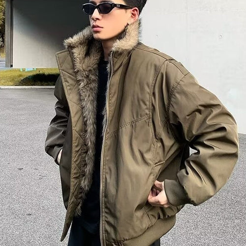 Cotton Coat Winter Thickened Flight Jacket
