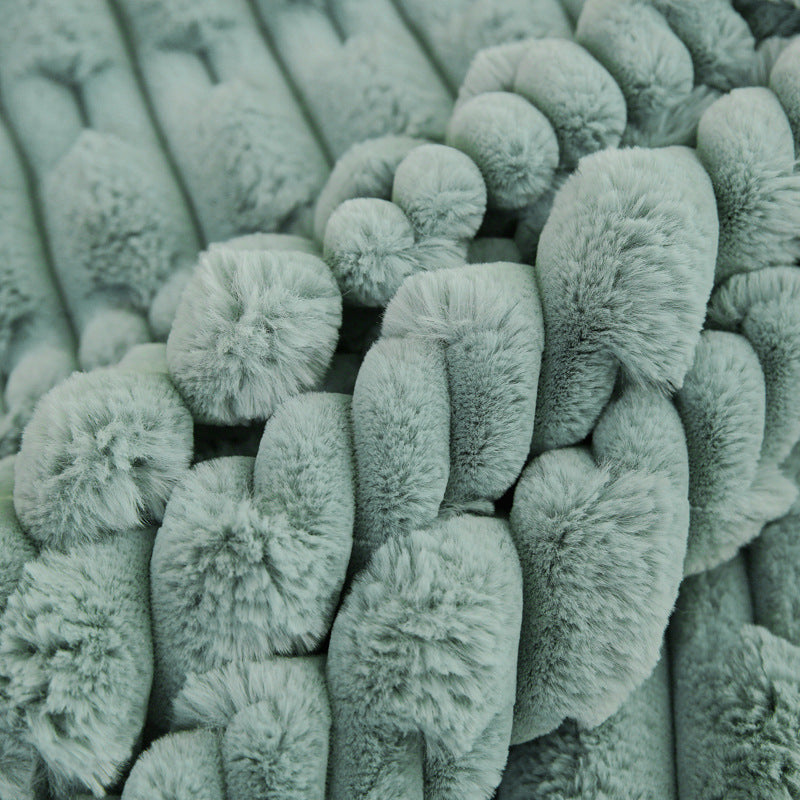 Mink Fur Qiu Blanket Thickening Nap Blanket